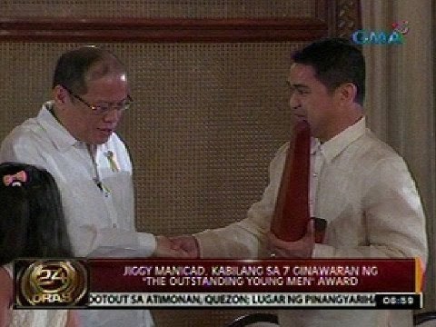 24 Oras: Jiggy Manicad, kabilang sa 7 ginawaran ng The Outstanding Young Men Award