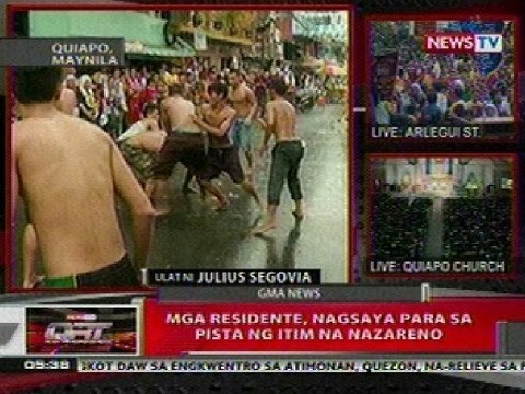 QRT: Mga residente sa Quiapo, nagsaya para sa pista ng Itim na Nazareno