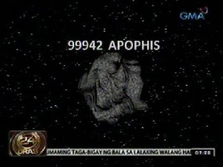 24 Oras: Asteroid na 99942 Apophis, inaasahang daraan bukas ng umaga