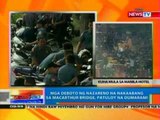 NTG: Mga deboto ng Nazareno na nakaabang sa MacArthur bridge, patuloy na dumarami