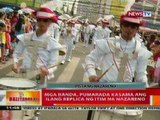 BT: Mga banda, pumarada kasama ang ilang replica ng Itim na Nazareno