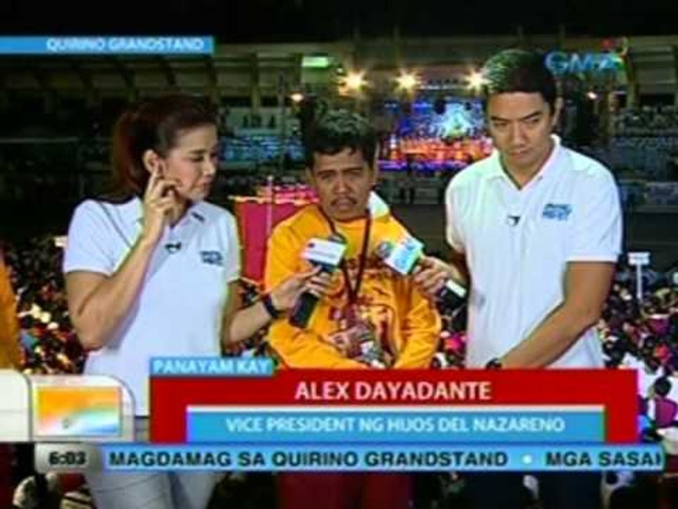 UB: Mga deboto ng Itim na Nazareno, kanya-kanyang kwento ng pamamanata