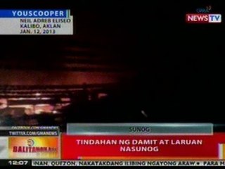 BT: Tindahan ng damit at laruan sa Kalibo, Aklan, nasunog