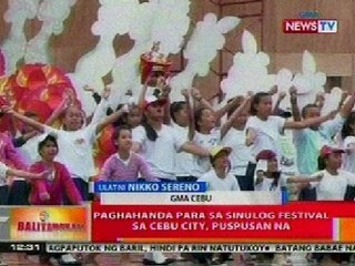 BT: Paghahanda para Sinulog Festival sa Cebu City, puspusan na