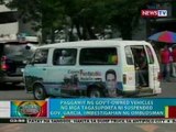 BP: Paggamit ng gov't-owned vehicles ng tagasuporta ni suspended Cebu Gov. Garcia, iniimbestigahan