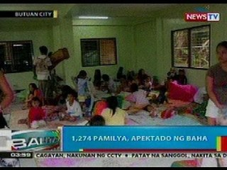 BP: Mahigit 1,274 pamilya, apektado ng pagbaha sa Butuan City