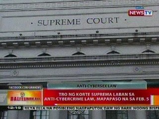 BT: TRO ng Korte Suprema vs Anti-Cybercrime law, mapapaso na sa Feb 5
