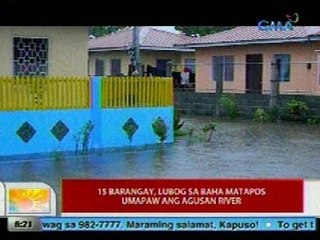 UB: 15 barangay sa Butuan City, lubog sa baha matapos umapaw ang Agusan River
