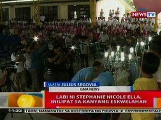 BT: Labi ni Nicole Ella, inilipat sa kanyang eskwelahan