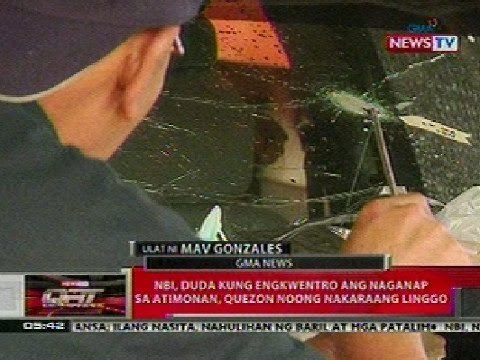 QRT: NBI, duda kung engkwentro ang naganap sa Quezon noong nakaraang linggo