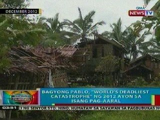 BP: Bagyong Pablo, "World's Deadliest Catastrophe" ng 2012 ayon sa isang pag-aaral