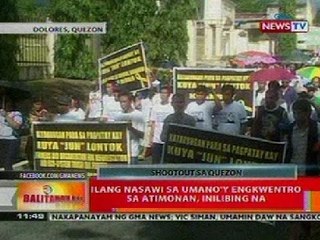 BT: Kaanak ng isa sa mga nasawi sa engkwentro sa Quezon, nananawagan ng hustisya