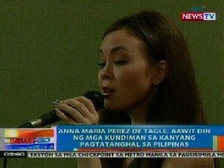 NTG: Anna Maria Perez de Tagle, aawit din ng mga kundiman sa kanyang pagtatanghal sa Pilipinas