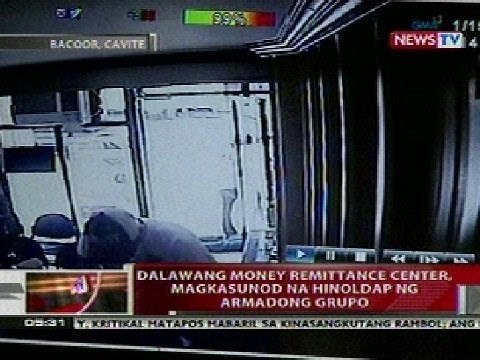QRT: 2 money remittance center sa Cavite, magkasunod na hinoldap ng armadong grupo
