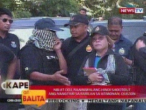 KB: NBI at DOJ, naniniwalang hndi shootout ang nangyari sa Atimonan