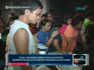 Saksi: 60 pamilya, apektado ng sunog sa Brgy. Poblacion, Makati