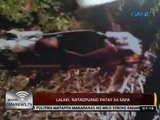 24 Oras: Exclusive: Lalaki, natagpuang patay sa sapa sa Antipolo City
