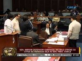 24 Oras: Sen. Miriam Defensor-Santiago, na-mild stroke sa gitna ng hidwaan nila ni Sen. Pres. Enrile