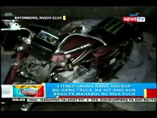 BP: Habulan ng pulis at tatlong holdupper umano, nauwi sa aksidente; 3 patay