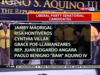 BT: PNoy, ipinakilala sa mga Cebuano ang ilang senatoriables ng LP