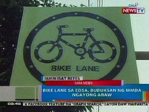 NTG: Bike lane sa EDSA, bubuksan ngayong araw