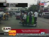 KB: Tricycle sa QC, overloaded ng mga nakasakay na estudyante