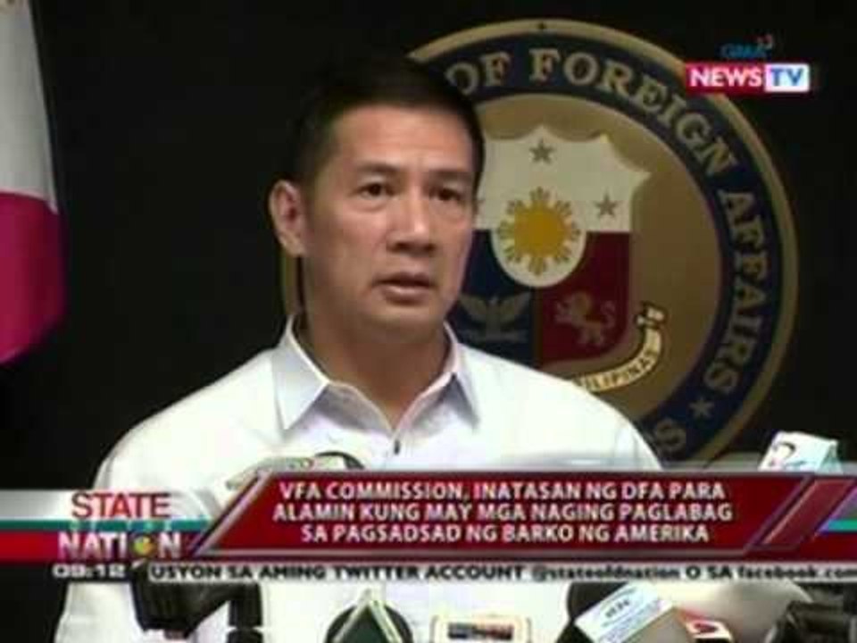 SONA: Sampung metro ng corals o bahura, nasira ng sumadsad na US warship sa Tubbataha Reef