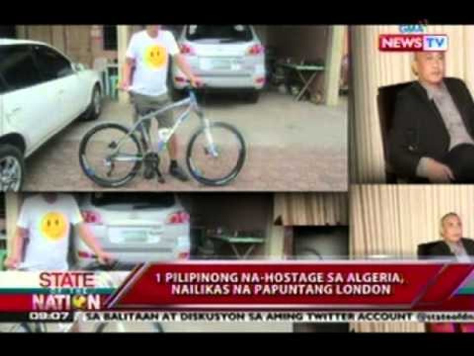 SONA: 1 Pilipinong na-hostage sa Algeria, nailikas na papuntang Londo
