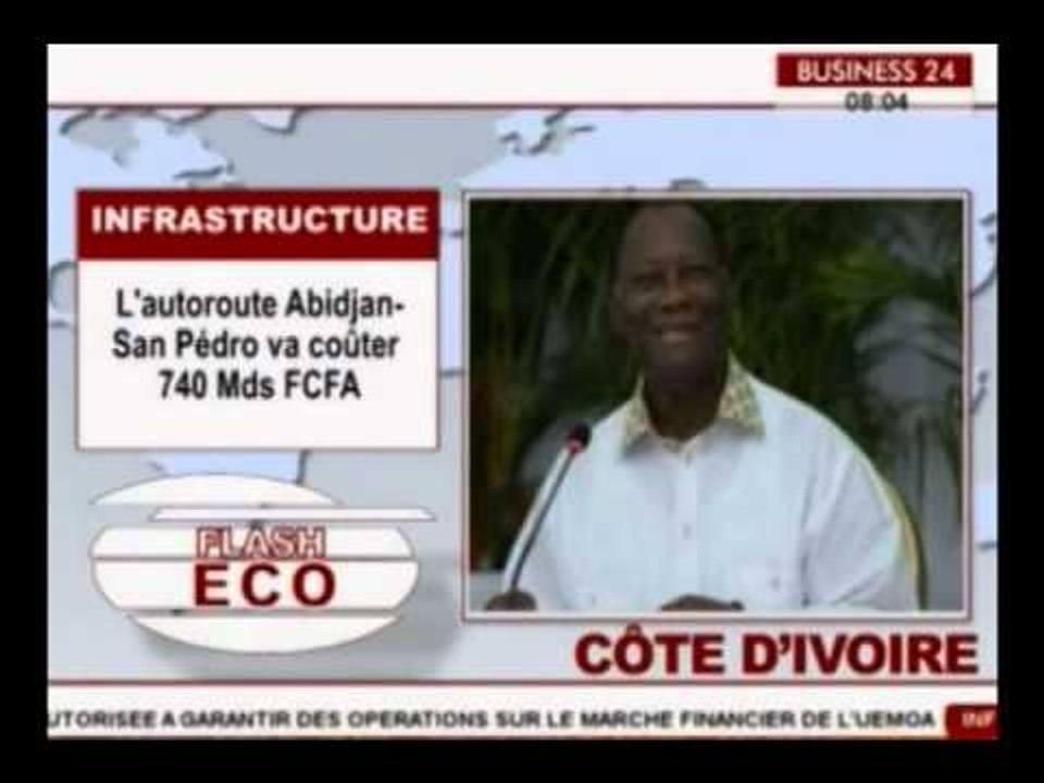 Business24 / Flash Eco Côte d'Ivoire - Edition du 05 Août 2015