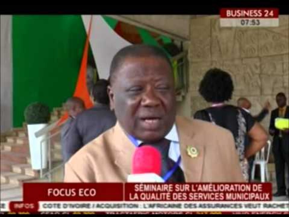 Business 24 / Focus Eco - Séminaire sur l’amélioration de la qualité des services municipaux