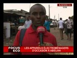 Business24 / Focus Eco  - Les appareils electromenagers d'occasion a Abidjan