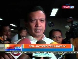 NTG: Mosyon ni Enrile na bakantehin ang kanyang pwesto bilang Senate President, natalo sa botohan