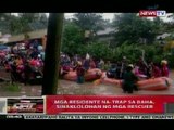 QRT: Mga residente na na-trap sa baha sa Davao, sinaklolohan ng mga rescuer