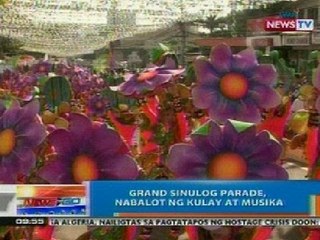 NTG: Grand Sinulog Parade, nabalot ng kulay at musika
