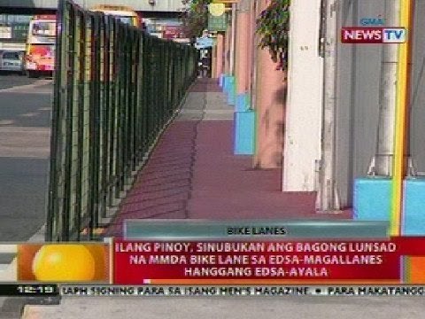 BT: Ilang pinoy, sinubukan ang bagong Bike Lane sa Edsa-Magallanes hanggang EDSA-Ayala