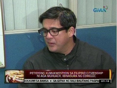 24 Oras: Petisyong kumukwestyon sa Filipino citizenship ni Aga Muhlach, ibinasura ng Comelec