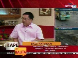 KB: Balitaktakan: Rehabilitation sa EDSA, ginhawa o perwisyo sa mga commuter at motorista? (Part 2)