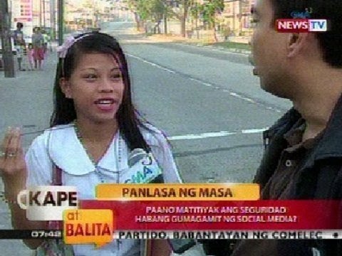 KB: Panlasa ng Masa: Paano matitiyak ang seguridad habang gumagamit ng social media?