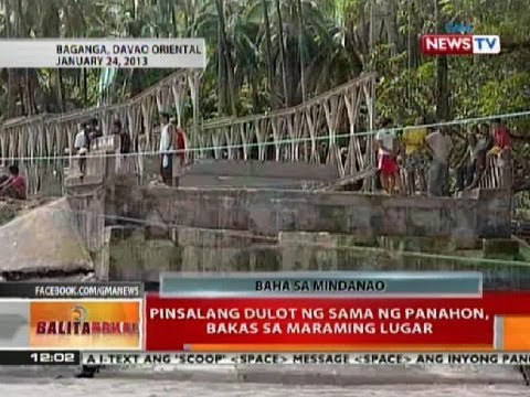 BT: Pinsalang dulot ng sama ng panahon sa Davao, bakas sa maraming lugar
