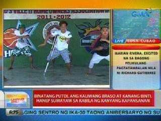 UB: Binatang putol ang kaliwang braso at kanang binti, hanep sumayaw sa kabila ng kanyang kapansanan