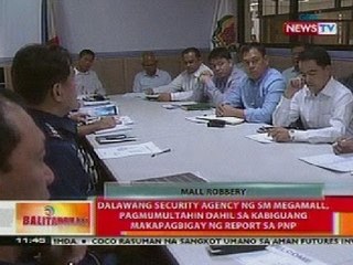 BT: 2 security agency ng SM Megamall, pagmumultahin dahil hindi makapagbigay ng report sa PNP