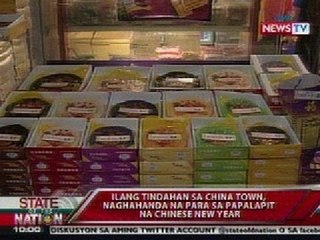 SONA: Tikoy at mga lucky charm, mabenta na sa Binondo ngayong palapit ang Chinese New Year
