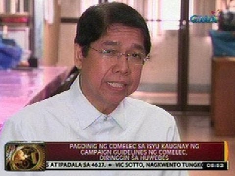 24Oras: Pagdinig ng Comelec sa isyu kaugnay ng campaign guidelines ng Comelec, diringgin sa Huwebes
