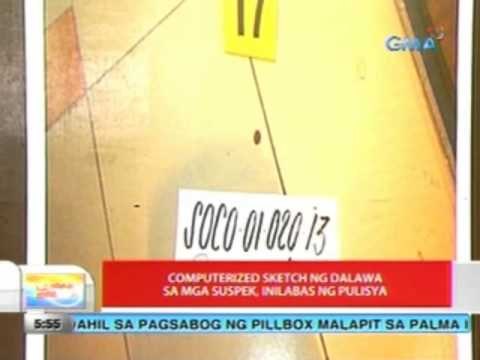 UB: Computerized sketch ng dalawa sa mga suspek, inilabas ng pulisya