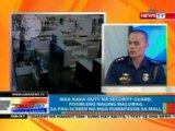 NTG: Anim na suspek sa pagnanakaw ng alahas sa Megamall, 'di pa rin nahuhuli