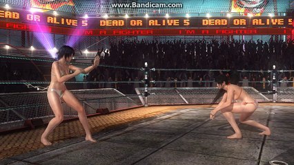 DOA5LR Replay - Flower Bikini Pai vs Red Bikini Momiji 陳佩VS紅葉-比基尼對決