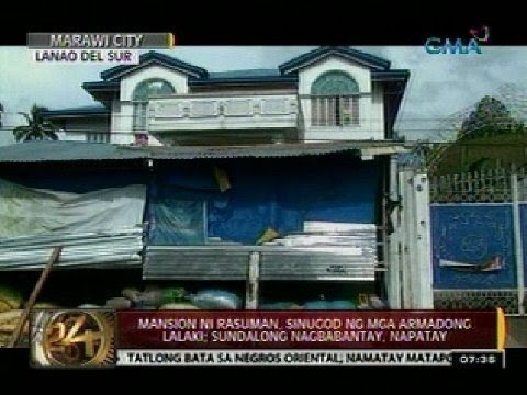 24 Oras: Mansion ni Coco Rasuman, sinugod ng mga armadong lalaki