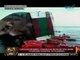 24 Oras: Tumagilid na barko sa Calapan, Oriental Mindoro, pinalibutan na ng oil spill boom