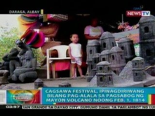 BP: Cagsawa Festival sa Albay, ipinagdiriwang ngayong araw