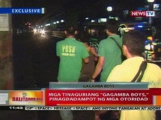 BT: Mga tinaguriang 'Gagamba Boys', pinagdadampot ng mga otoridad sa Maynila